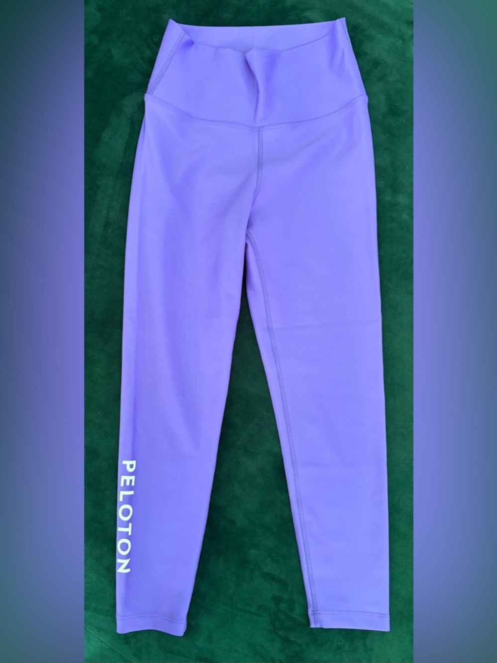 Peloton Purple High-Waist Capri Performance Leggings